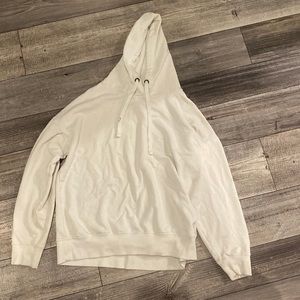 white hoodie
